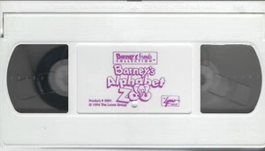 Barney Dinosaur -  Alphabet Zoo (1994, VHS)  - Picture 1 of 1