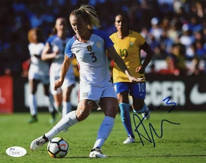 Sam Mewis Signed JSA COA 8X10 Photo USWNT USA Women's Soccer Auto Samantha Rare! - Picture 1 of 3