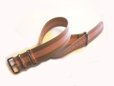 NATO G10 ® 3 Rayas Clásico Nylon Correa Militar RAF Correa Bond IW SUISSE Foto 1 de 4