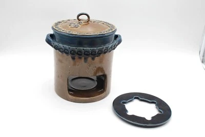 Rosenthal Björn Wiinblad Brotzeit Fondue "Topf" mit Deckel (Riss beachten!) - Bild 1 von 4