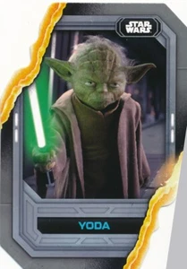 LS-3 YODA 2023 Topps Star Wars LIGHTSABER STYLINGS DIE CUT - Bild 1 von 2