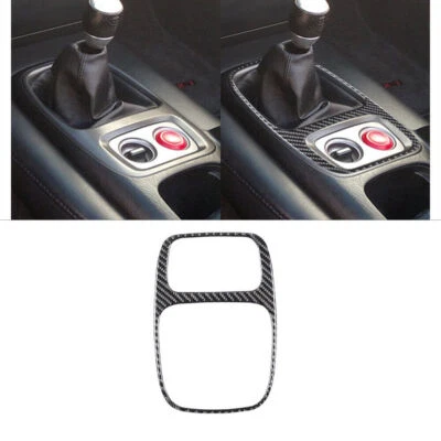 Отделка крышки рамы переключения передач из углеродного волокна для салона Honda S2000 2000-2003 годов выпуска - Изображение 1 из 4