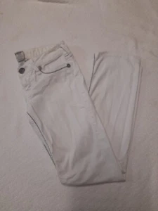 True Religion 90's Vintage Low Rise White Skinny Slim Jeans Size 28 Pre-Owned - Picture 1 of 22