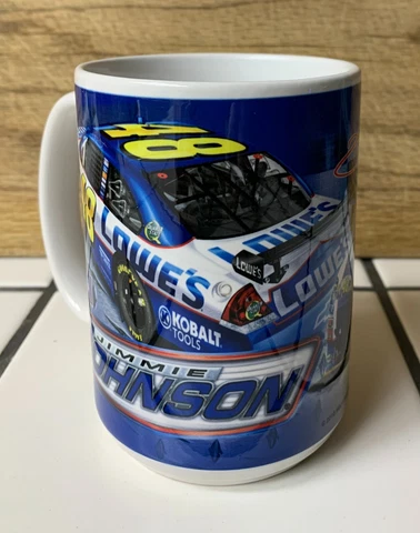 NASCAR Jimmie Johnson #48 - 12 oz. Signature coffee mug LOWE'S Racing Team Cover