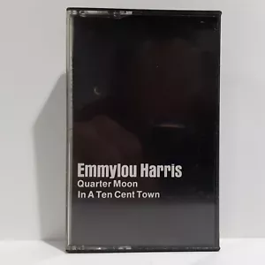 Emmy Lou Harris Quarter Moon In A Ten Cent Town Cassette Tape - Picture 1 of 10