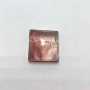 Amazing bio color tourmaline cabochon gemstone good color square shape 10 carat - Picture 1 of 4