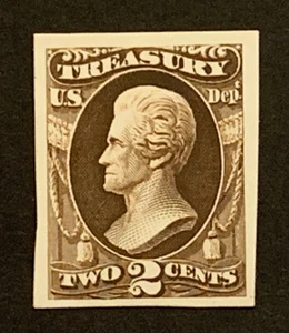 Travelstamps: US Stamps Scott #O73p4, 2 Cent Proof on Card NGAI H - Picture 1 of 5