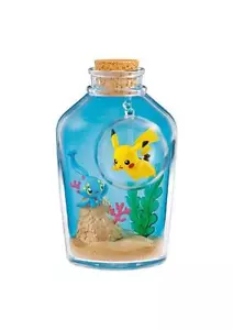 Pikachu & Manaphy - Aqua Bottle Collection Pokemon Re-Ment Figure #1 - Picture 1 of 5