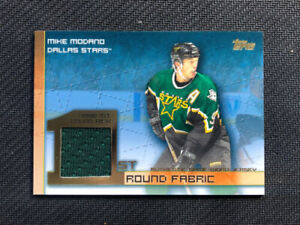 2002-03 Topps 1st Round Fabric Jersey Mike Modano #FRF-MM