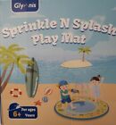 Glymnis Splash Pad Whale Sprinkler & Splash Play Mat- New