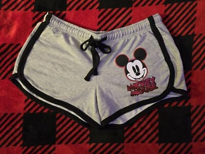 Pantalones Cortos Disney Niñas Jóvenes Mickey Mouse Gris Talla Pequeña 3/5 Foto 1 de 3