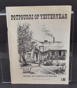 Vintage Potpourri Of Yesteryear By E. Gretchen VanderMeer 1974 Book R3 - Picture 1 of 12
