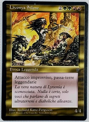 Legends Italian MTG Livonya Silone Magic NM/M Unplayed Subvoodoo - Image 1 of 2