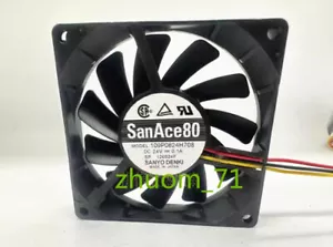 1PC SanAce 8015 109P0824H708 DC24V 0.1A 80*15MM Inverter cooling fan - Picture 1 of 3