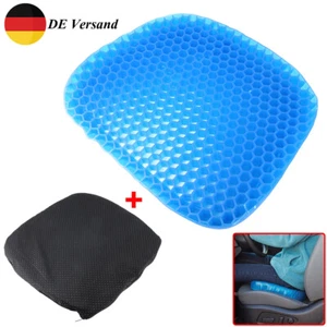 Sitzkissen orthopädisch ergonimisch Stuhlkissen Gel Auto Büro Steißbeinkissen DE - Bild 1 von 12