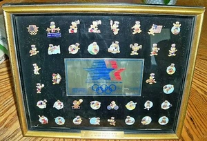 1984 OLYMPIC PIN SET Set #7971 of 30,000 - Picture 1 of 4