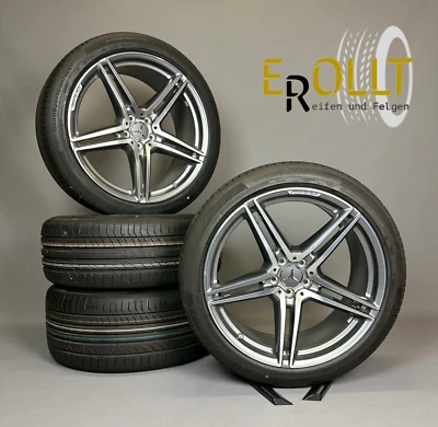 Original 21 Zoll AMG Felgen Mercedes S63 E W223 Sommerreifen Limousine - Bild 1 von 4