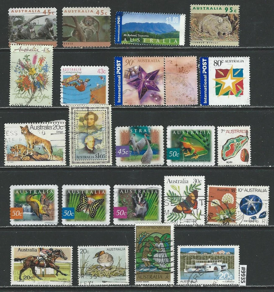 AUSTRALIA Lot of Used Stamps - Image 1 of 1