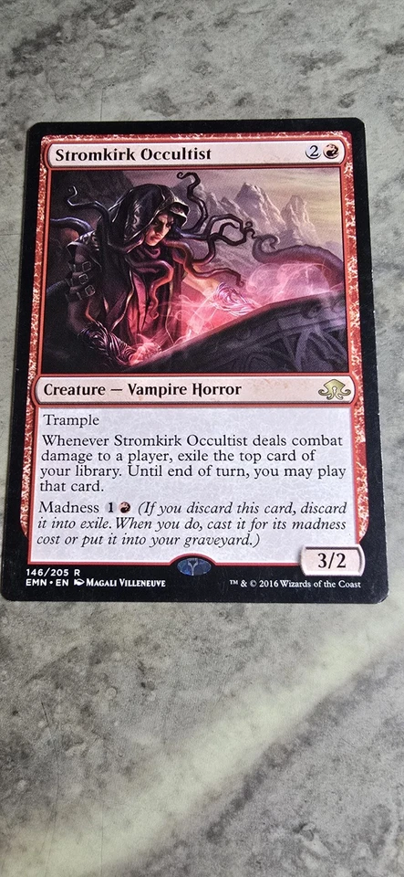 Stromkirk Occultist Eldritch Moon Regular Creature Vampire Horror Rare MTG LP  - Image 1 of 1