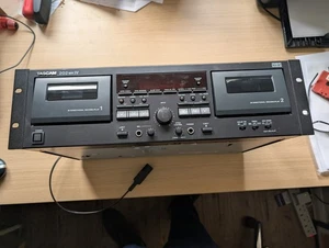 Vintage Tascam 202MKIV Dual Cassette Deck - working well - Bild 1 von 6