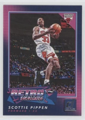2017-18 Panini Donruss Retro Series Scottie Pippen #14 HOF - Image 1 of 2