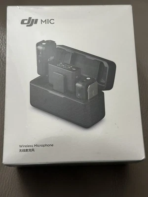 DJI Mic (2x Transmitter TX 1x Receiver RX) Charging Case Wind Shields New Sealed - Image 1 of 4