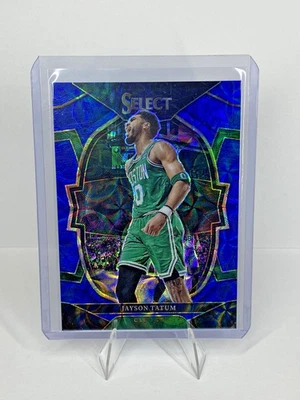 2022-23 Panini Select Concourse Blue Scope Prizm /249 Jayson Tatum #55 - Image 1 of 2