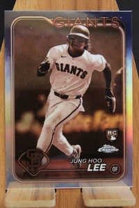 2024 Topps Chrome Jung Hoo Lee ROOKIE SEPIA REFRACTOR! - Picture 1 of 2