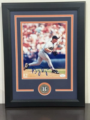 JSA Billy Wagner signed x 10 photo Framed w/Houston Astros Medallion HOF - Image 1 of 4