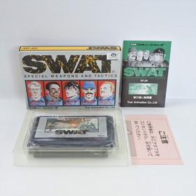 Spiecial Weapons Tactics SWAT GOOD Condition Famicom Nintendo 2115 fc