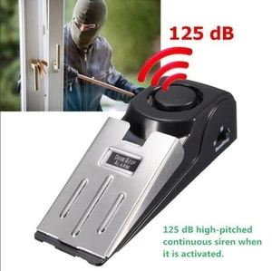 120 dB 9V Door Stopper Alarm Alertor Wedge Anti Burglar Warning Security Beeper - Picture 1 of 6