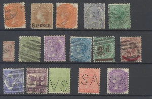 South Australia Stamps 1876-1905 SG120;160;174;175a;182/3;189;a;229/30;236;..... - Picture 1 of 2