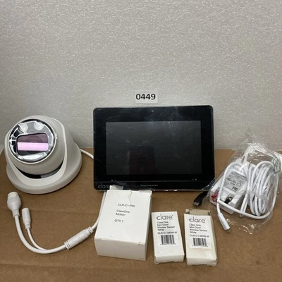 Clare ONE Clare Controls Smart Home Panel Model CLR-C1-21 With Camera & Sensors - Image 1 of 4