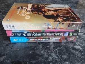 Harlequin Silhouette Emilie Richards lot of 3 Contemporary Romance Paperbacks - Picture 1 of 1