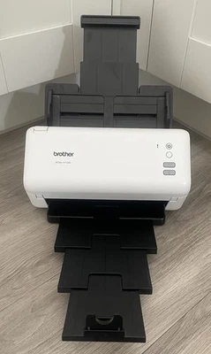 Brother ADS-4100 A4 USB Document Scanner + both trays, PSU and USB - Image 1 of 4