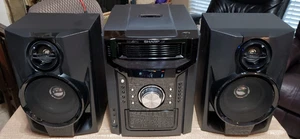 Used SHARP CDDH950P Mini Component Stereo System 5 Disc CD Player AM/FM Cassette - Picture 1 of 15