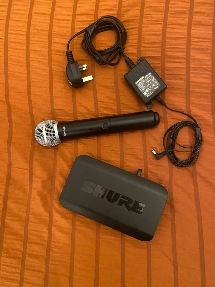 Used Shure BLX4 PG58 Wireless Microphone System - Black - Image 1 of 1