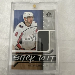 24/25 SPGU Stick To It Alex Ovechkin Hockey Card #STI-AO 8/25 - Picture 1 of 6