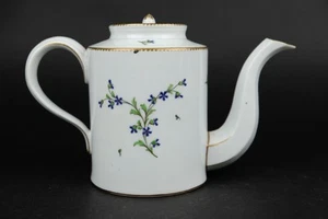 Ludwigsburg teapot 18th century, Carl Eugen of Wuttenberg 1759-1793 MK & perfect - Picture 1 of 9