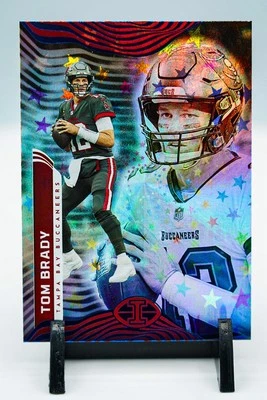 2022 Panini ILLusions Tom Brady #91 NFL Stars Reactive SSP - Image 1 of 4