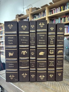 Theodore Roosevelt Classics Library of Hunting and Outdoor Adventure, 6 Volumes - Picture 1 of 2