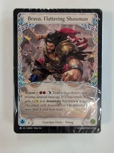 Juego de cartas coleccionables Flesh and Blood Bravo, halagador showman baraja de bienvenida (sellada) - Imagen 1 de 2