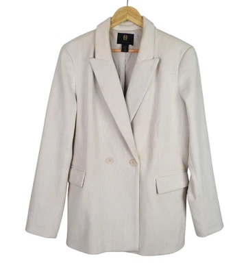 HOUSE OF HARLOW 1960 Wide Rail Corduroy Cream Blazer Size XL - Image 1 of 4