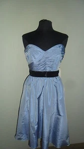 1700- EDEN MAIDS SIZE 12 BLUE PURPLE BRIDESMAID PROM PARTY FORMAL DRESS GOWN - Picture 1 of 10