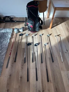 used golf club sets with bag Taylor made sim max driver with cover - Picture 1 of 6