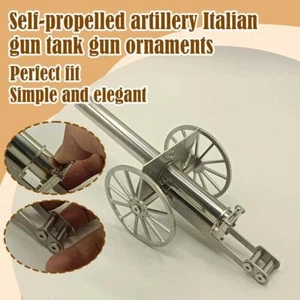 Stainless Steel Firecracker Artillery Cannon Mini Cannon Collection Model ❁UK - Picture 1 of 14