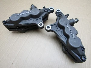 Kawasaki Ninja ZX-6R J2 2002 23,885 miles front brake calipers pair (14494) - Picture 1 of 13