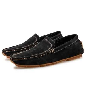 Men's Loafers Driving Boat Shoes Breathable Slip-on Casual Flats Moccasins Shoes - Picture 1 of 30