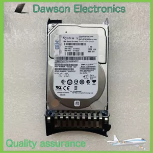 IBM 81Y9691 81Y9690 1TB 7.2K 6GBPS 2.5IN SFF NL SAS HARD DRIVE HDD TRAY - Picture 1 of 5
