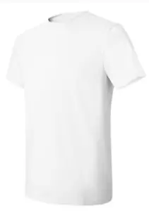 XL WHITE Ringspun COTTON Hanes 4980 Nano-T T-Shirt Extra Large Tee PRE-SHRUNK - Picture 1 of 2